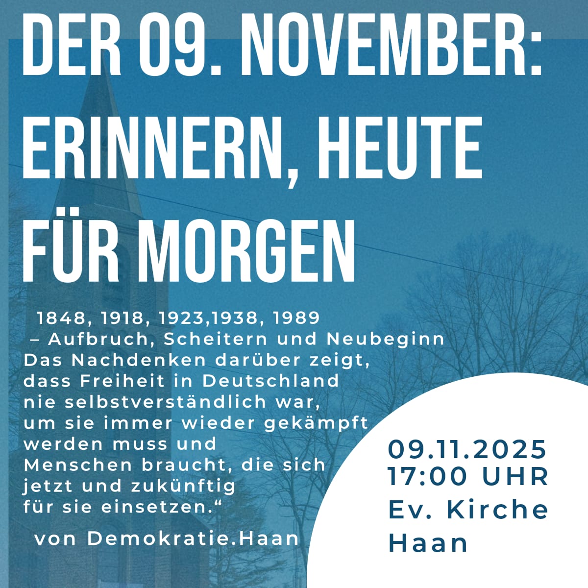 Veranstaltung Erinnern 